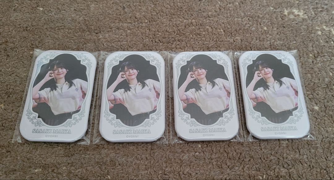 DMMスクラッチ イコラブ 佐々木舞香 E賞 スクエア缶バッジ - メルカリ