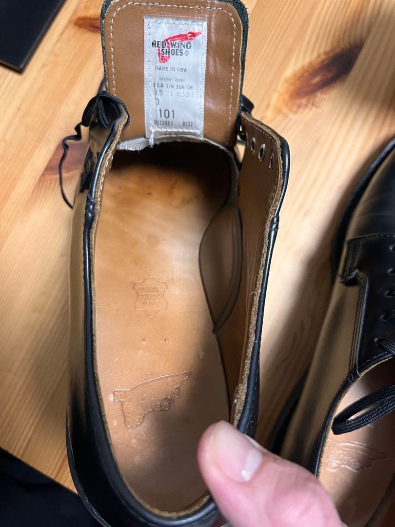 レッドウィング　101ポストマン 26.5cm US8 1/2