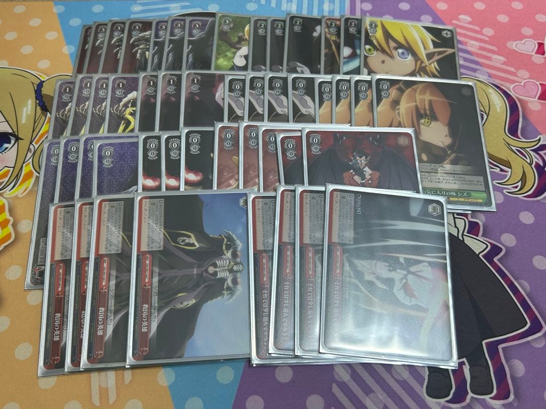 ヴァイスシュヴァルツ オーバーロード 8扉 デッキ 調整パーツ付き ヴァイス】宝扉オバロ デッキ紹介【全文無料】｜ぴっと