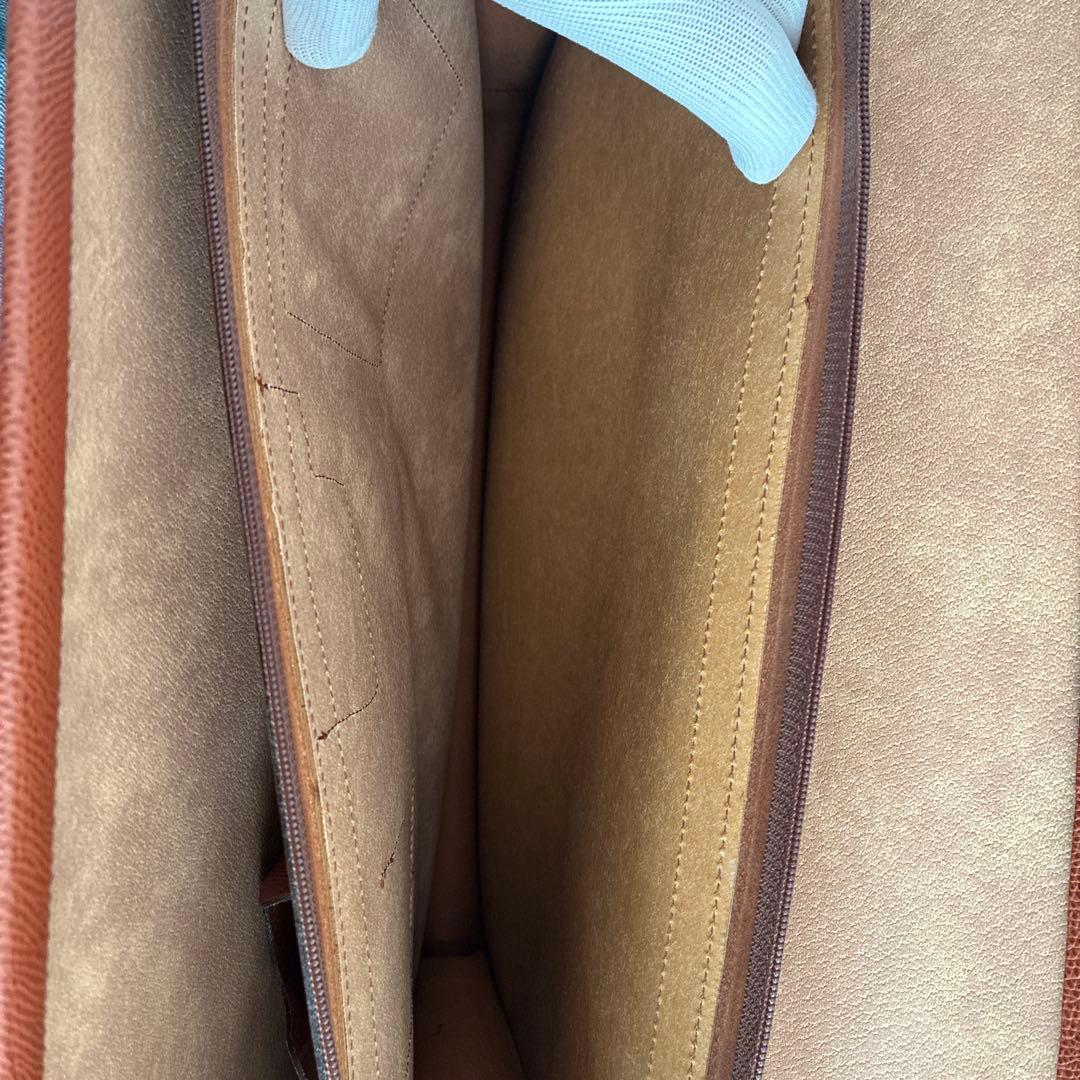 極美品・鍵付】ルタヌア LE TANNEUR ダレスバッグ ビジネス A4収納