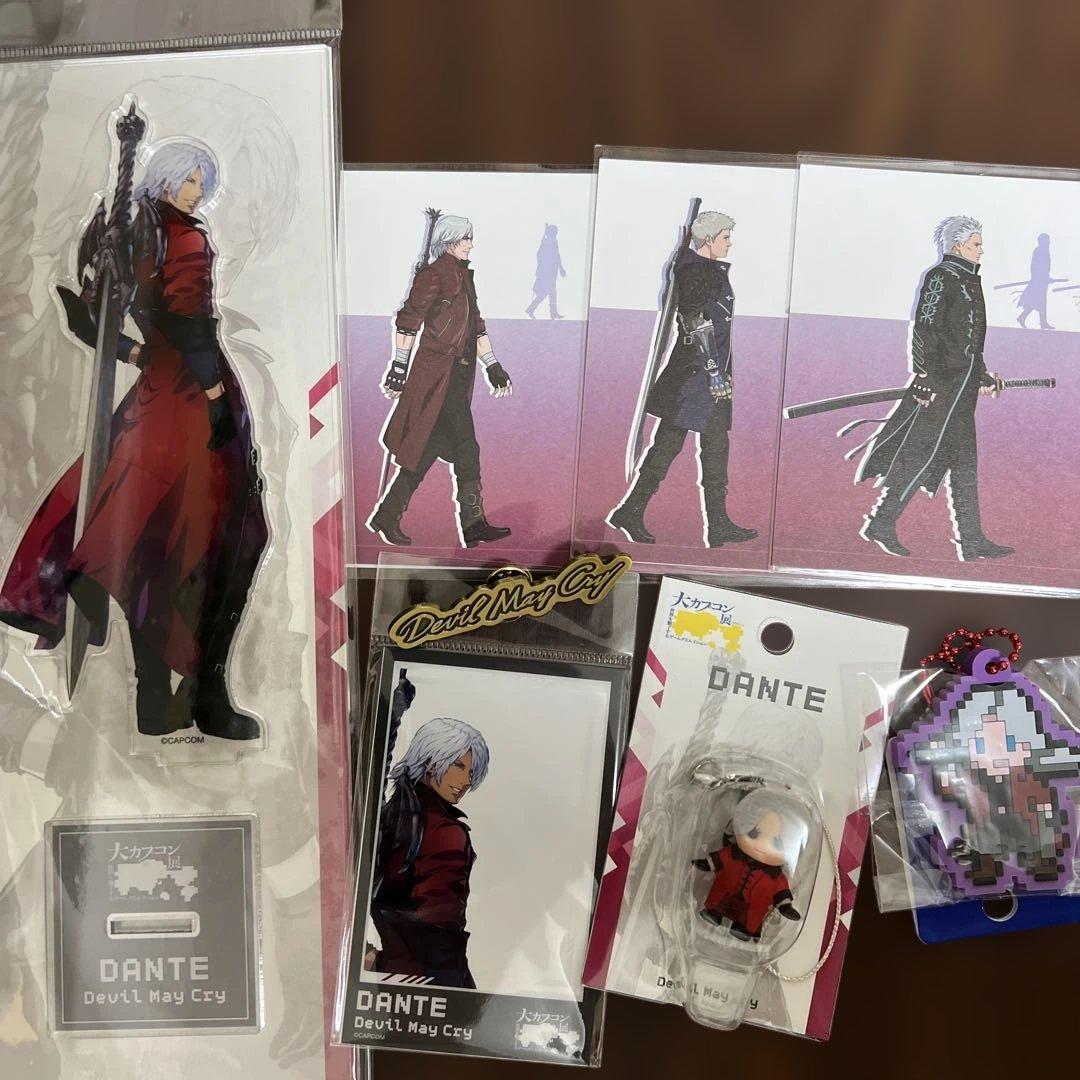 大カプコン展 Dante ダンテ Devil May Cry 8点セット 大カプコン展 Dante Devil May Cry set 大カプコン展 Dante ダンテ