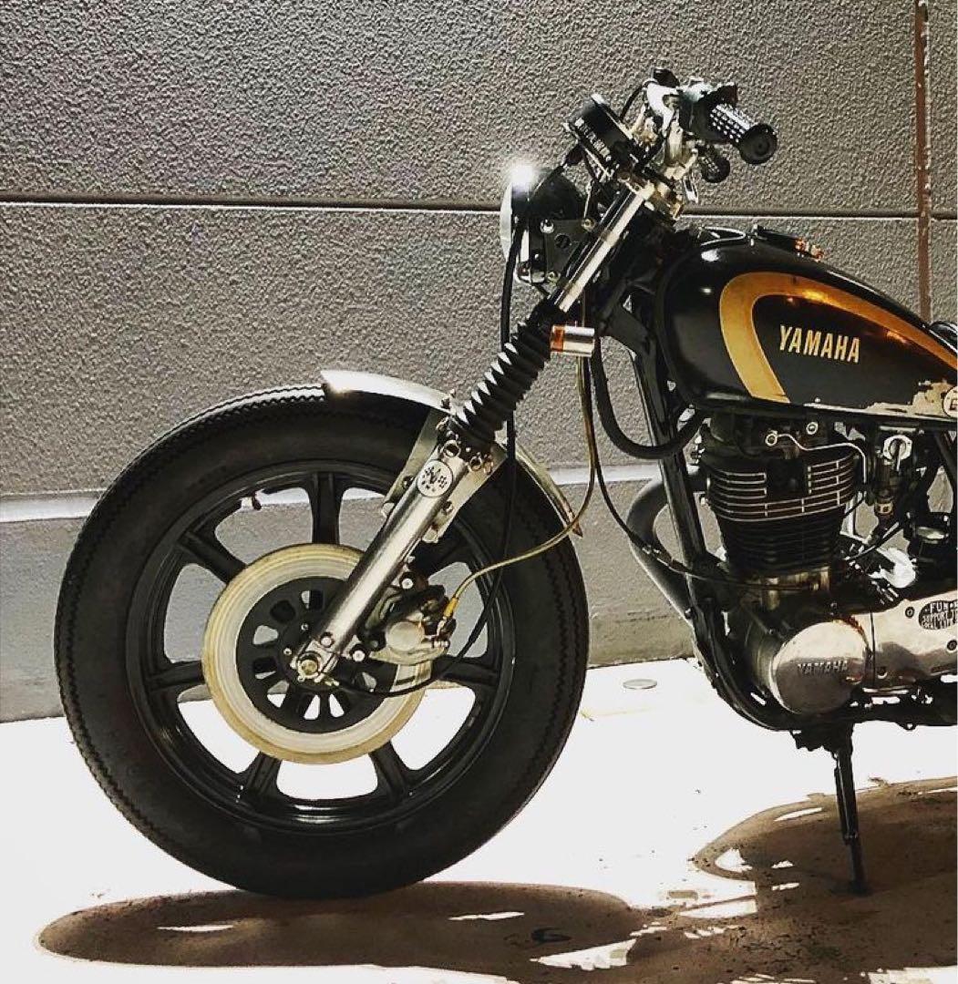 値下げ SR400 500 19インチ フロントキャストホイール一式 xs - メルカリ