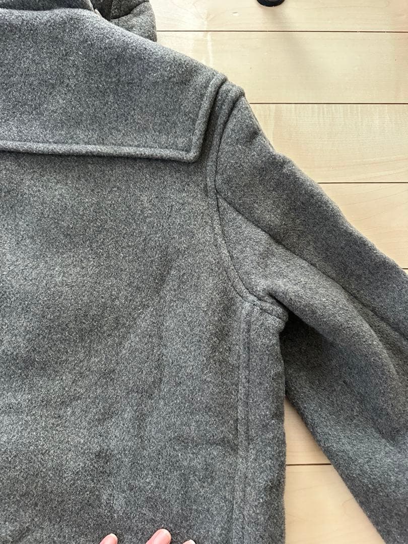 BURBERRY LONDON メンズ ノバチェック ダッフルコート グレー - メルカリ