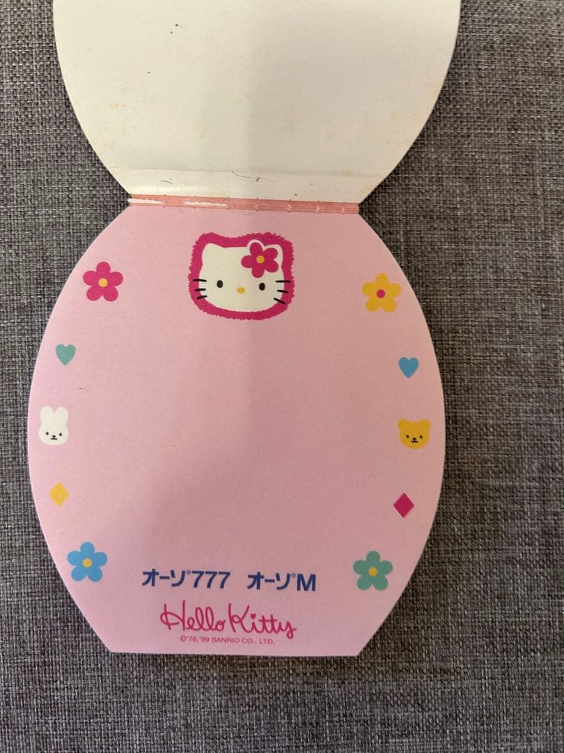 平成レトロ】ハローキティ メモ帳 【中古】 - メルカリ