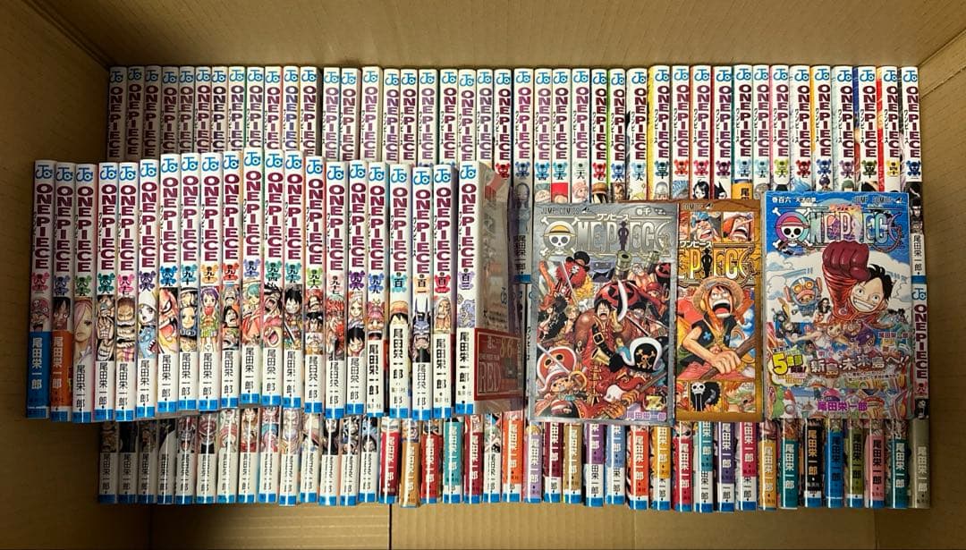 美品】ワンピース ONE PIECE ほぼ全巻1〜103巻 おまけ付き