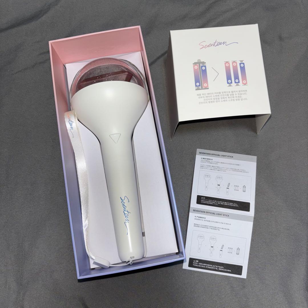 SEVENTEEN セブチ ver.1 カラット棒 公式 ペンライト 初代 - メルカリ