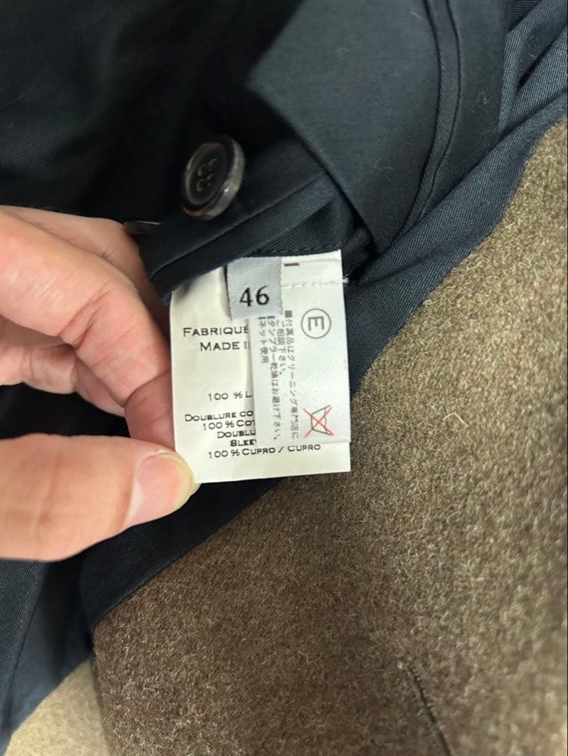 Balmain Homme AW11 Pコート ウールコート 46 - メルカリ