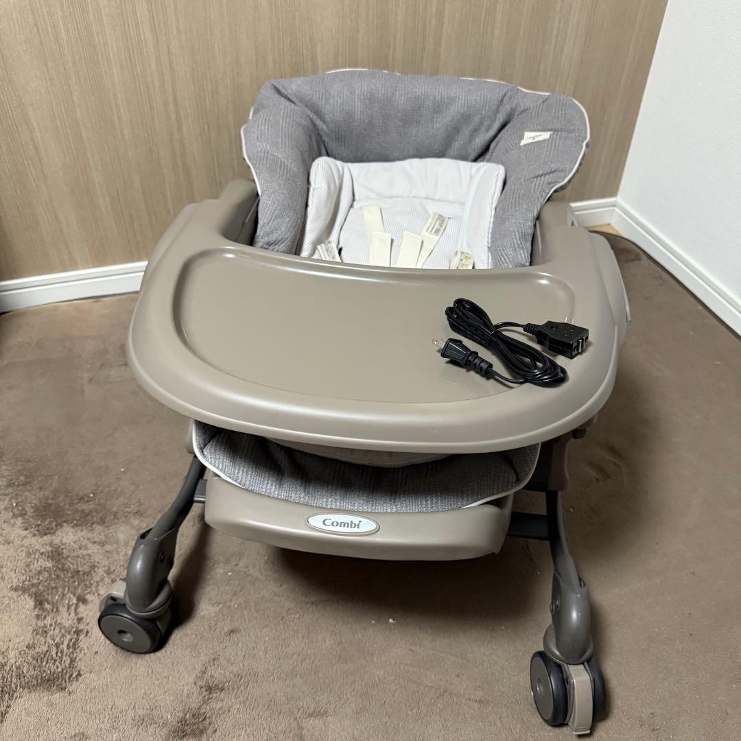 Combi ベビーザらス コンビ ネムリラ オートスウィング Simplight Combi コンビ ネムリラ AUTO SWING Simplight (マーブルグレー) ハイ