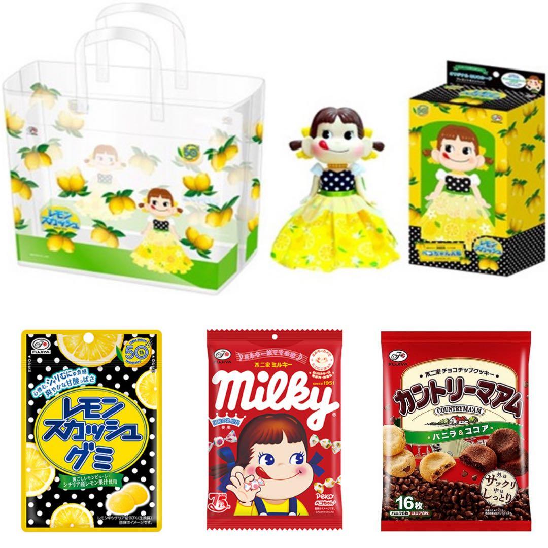 ペコちゃん人形付きお菓子バッグ セブン限定 レア - メルカリ