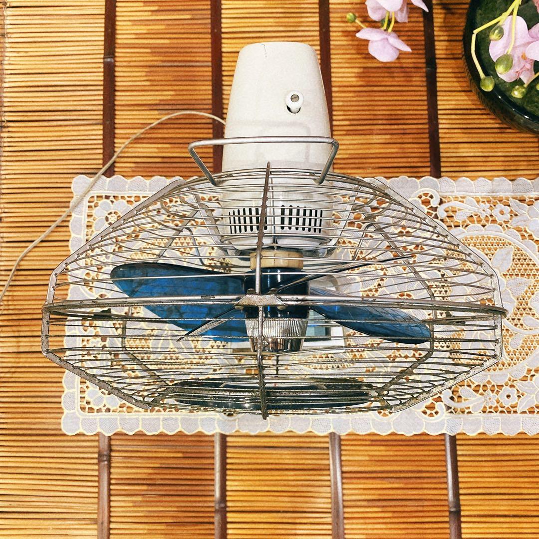 ジャンク 三菱 扇風機 D30 昭和レトロ 当時物 インテリア ビンテージ