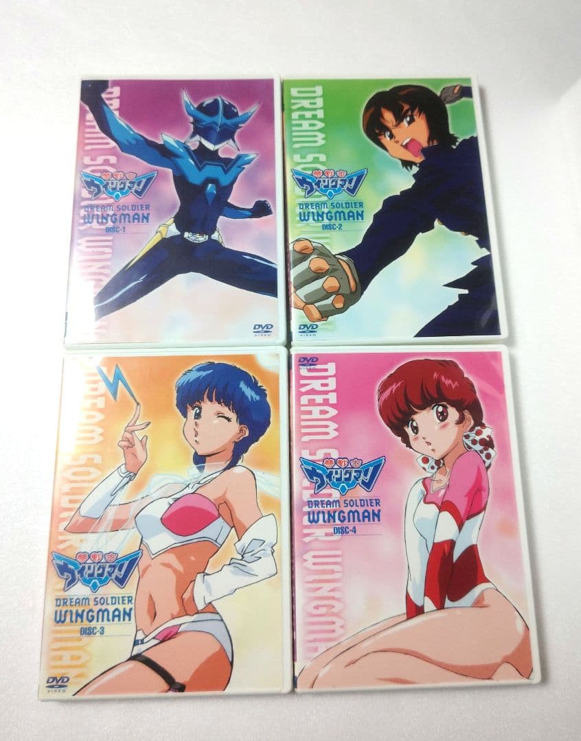 夢戦士ウイングマン DVD-BOX1〈4枚組〉ドリムノート - メルカリ