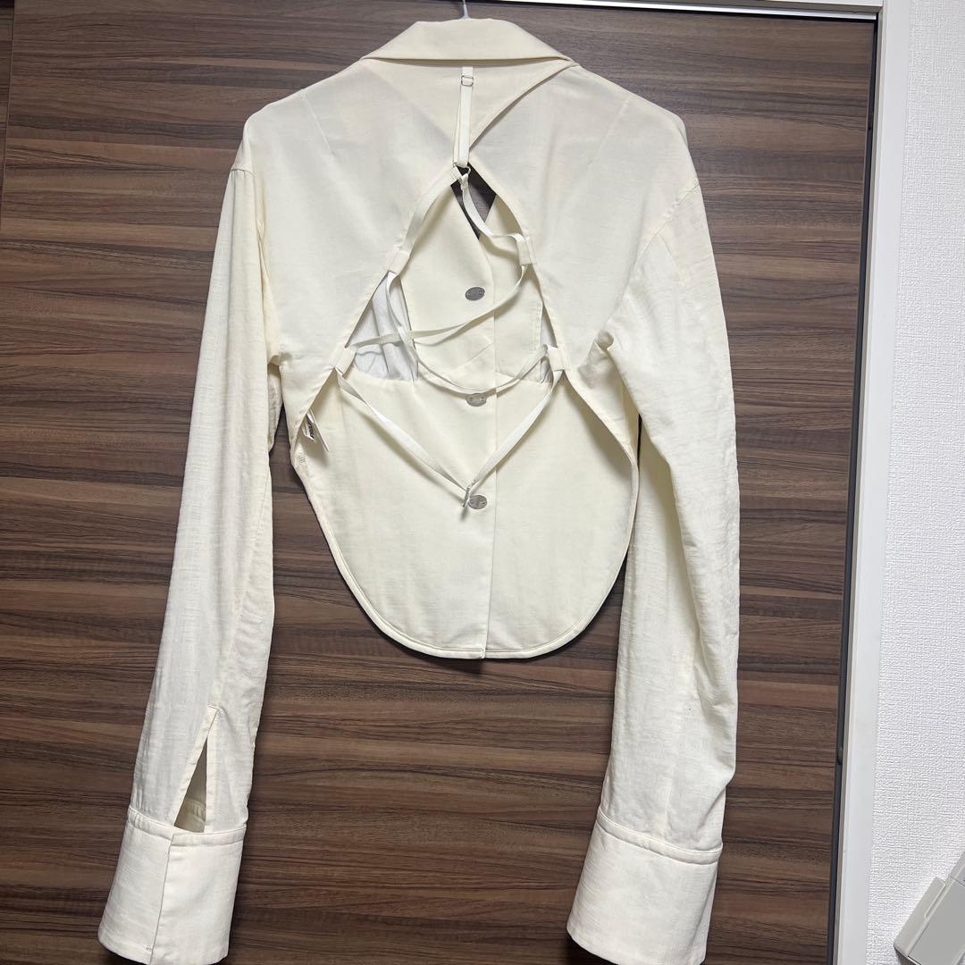 PRANK PROJECT バックオープンコルセットシャツ - メルカリ