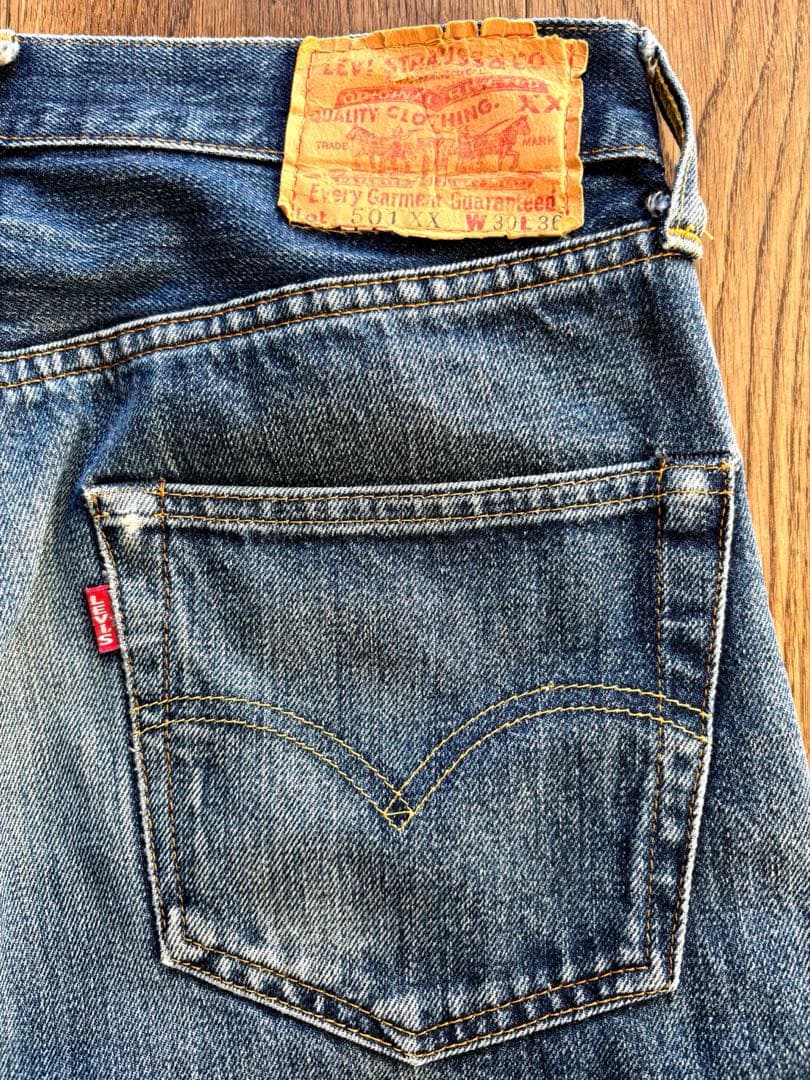 Levi's501XX米国製（バレンシア工場1998年製造モデル）W30 - メルカリ