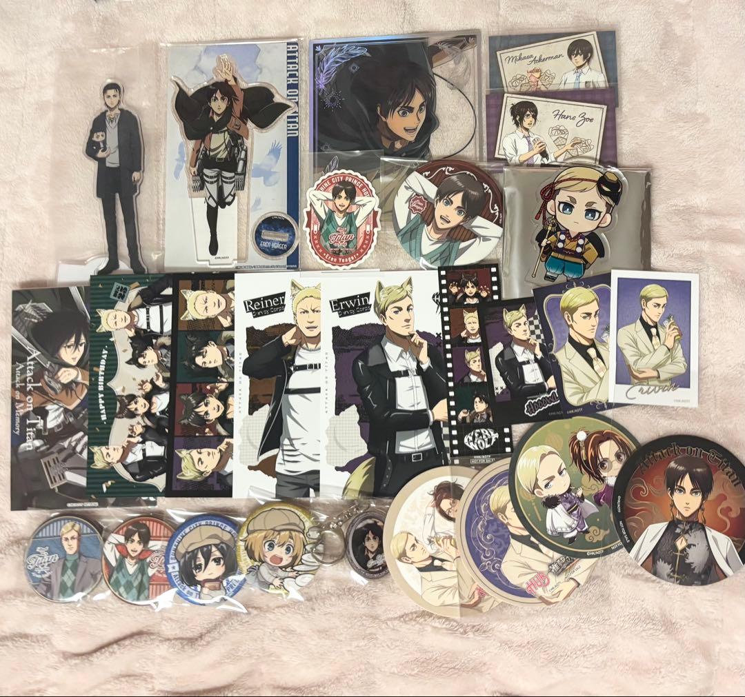 進撃の巨人 まとめ売り エレン ミカサ アルミン ハンジ エルヴィン