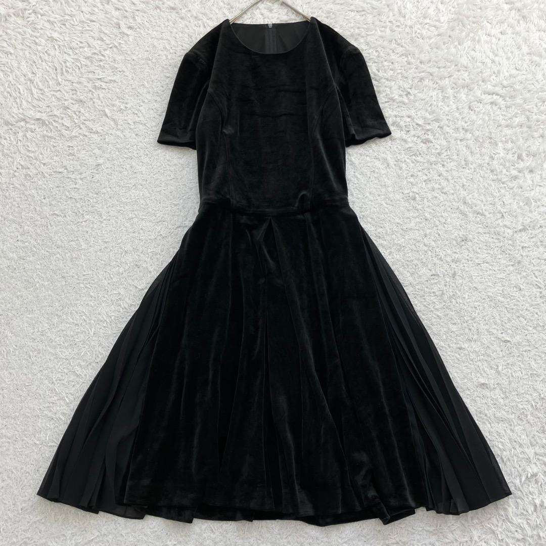 極美品✨ベロアノワールフォクシー ワンピース プリーツ 洗える