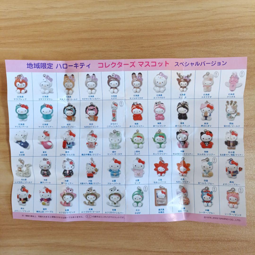 サンリオ 地域限定ハローキティ コレクターズマスコットマリモ 2002年