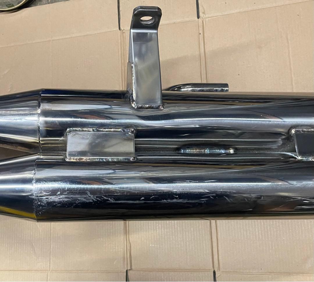 フュージョン ホットラップ アメリカンクラシックマフラー ダブル