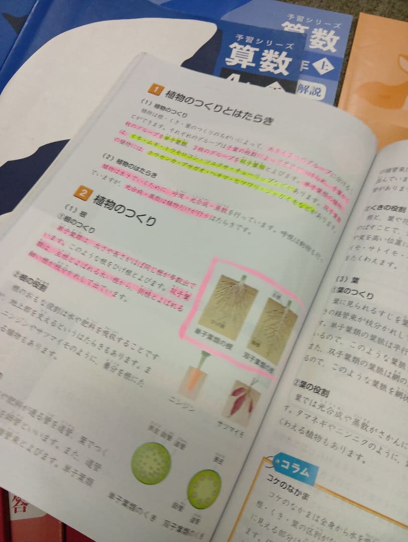 四谷大塚 予習シリーズ4年 国算理社/漢字/計算 上下 中古 2022年版