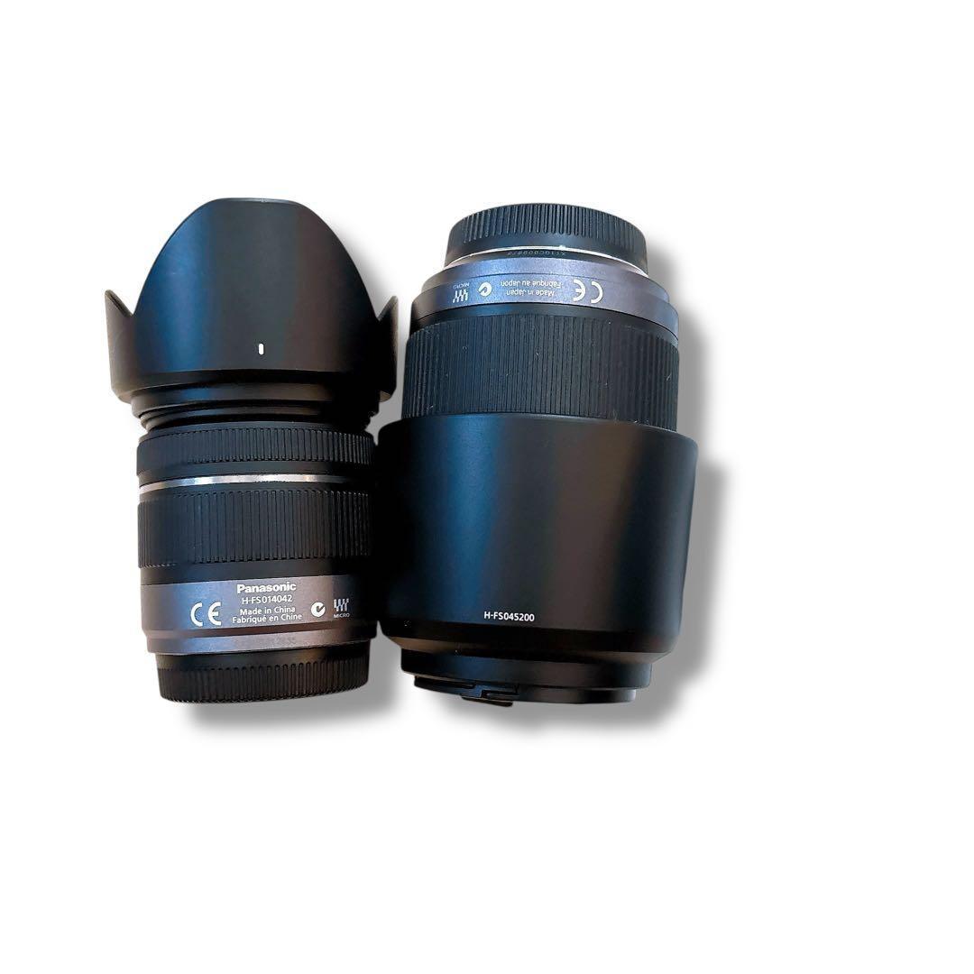 Panasonic LUMIX DMC-G3 レンズ2本セット フラッシュ付 - メルカリ