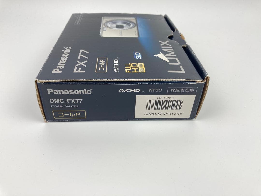 極美品】Panasonic LUMIX DMC-FX77 レオパードゴールド - メルカリ