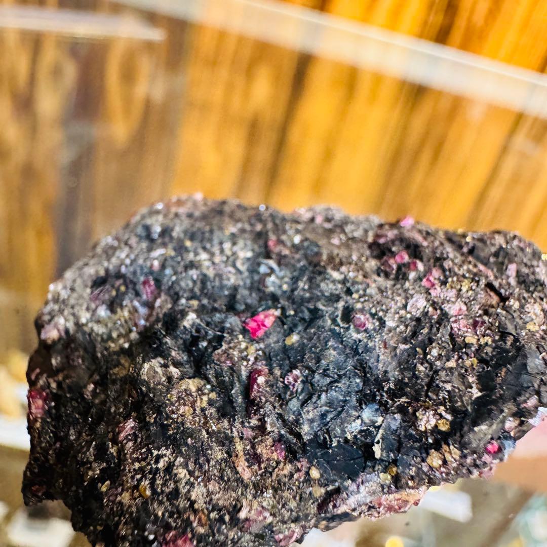 国産鉱物 パイロクスマンガン 愛知 ハイグレード クラスター - メルカリ