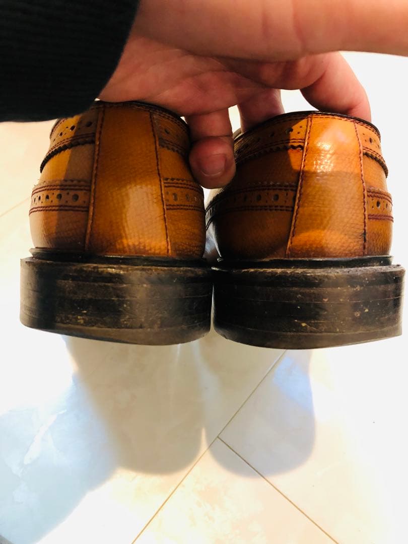 ★美品★定価40,700円！リーガル W105 ウイングチップ 26.5EEE