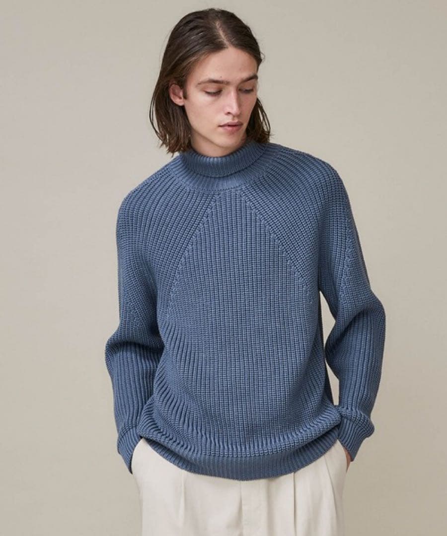 【BATONER】美品シグネチャータートルネックSIGNATURE TURTLE BATONER (バトナー) SIGNATURE TURTLE NECK / シグネーチャー