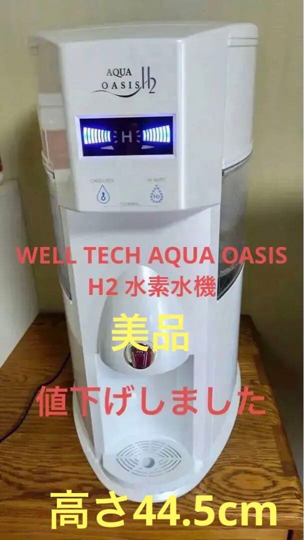 WELL TECH AQUA OASIS H2 水素水機高さ44.5cm最終値下 - メルカリ