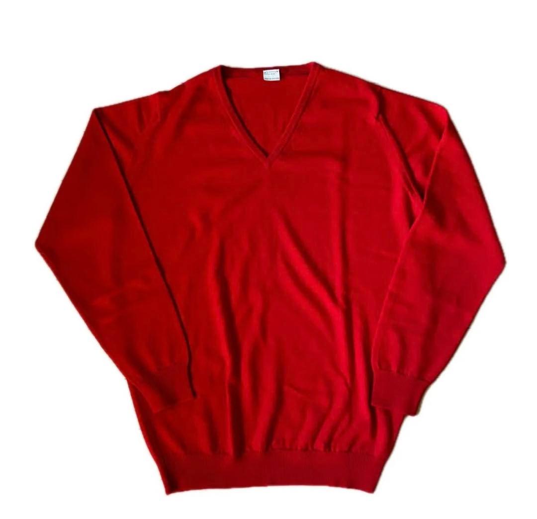 JOHN SMEDLEY Vネック ニット メリノウール S ジョンスメドレー - メルカリ