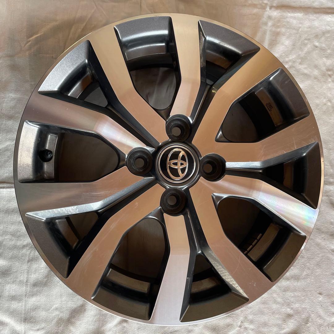 2点同時購入厳守】トヨタ・ルーミーターボ 純正アルミホイール15インチ②