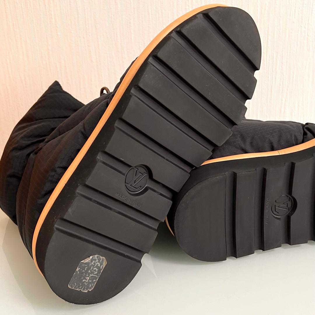 極美品』LOUIS VUITTON ピローライン モノグラム ブーツ 38 - メルカリ