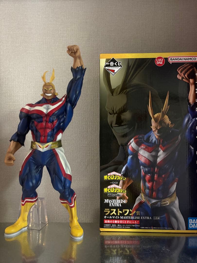 僕のヒーローアカデミア1番くじ　ラストワン　 オールマイト マスターライズ FIG] ラストワン賞 アーマード・オールマイト MASTERLISE EXTRA 一番