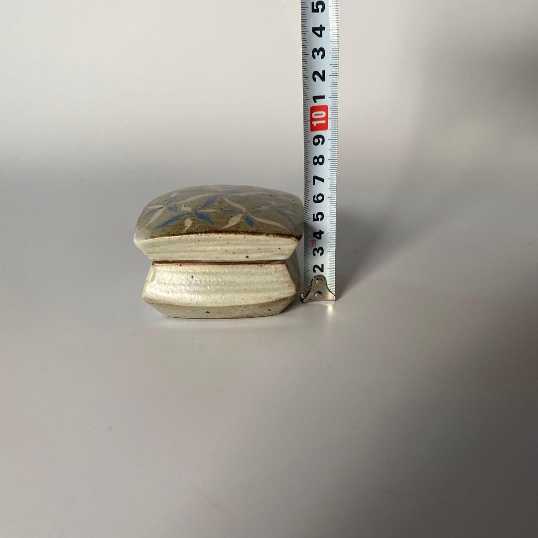 益子焼 島岡桂 縄文象嵌 角型 蓋物/香合（蓋付き小箱） 1対 - メルカリ