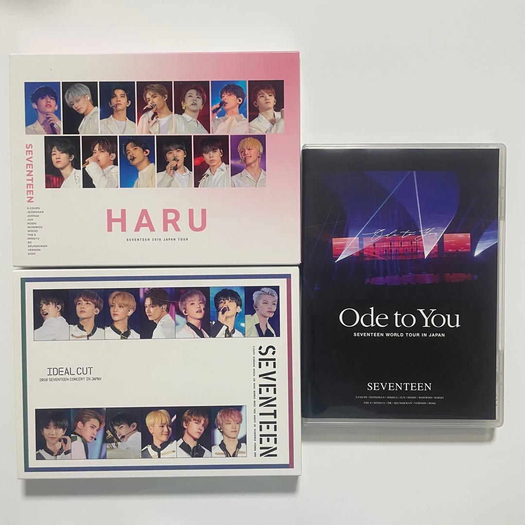 SEVENTEEN DVD Blu-ray 3点セット トレカ付き - メルカリ