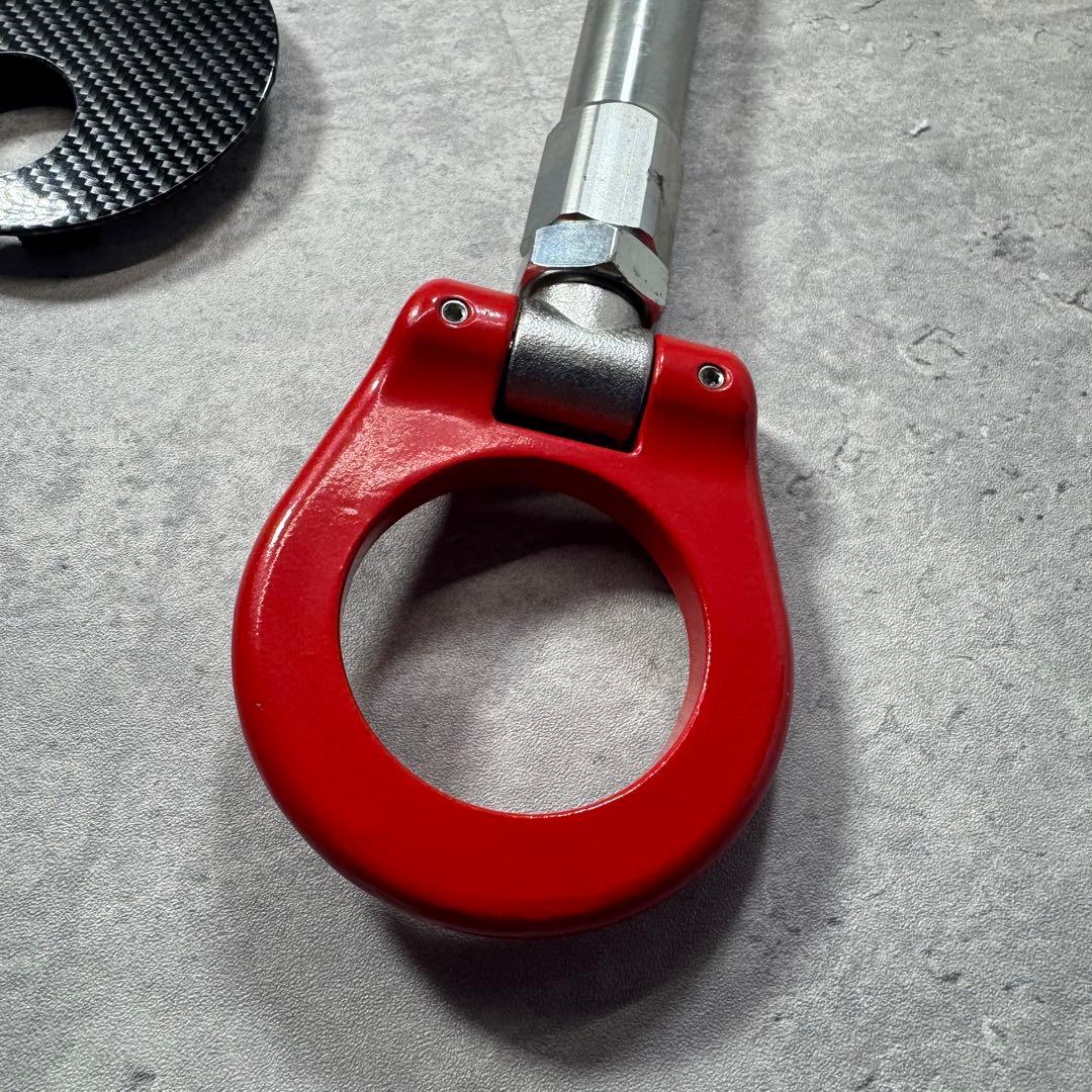 CUSCO GRカローラ 牽引フック 可倒式 リア トヨタ純正カバー加工済み