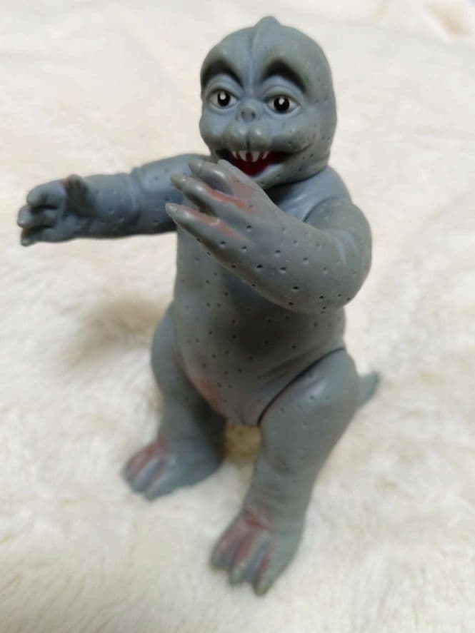 ゴジラ ミニラ ソフビ 日本製 東宝 怪獣 廃盤 希少 入手困難 激レア