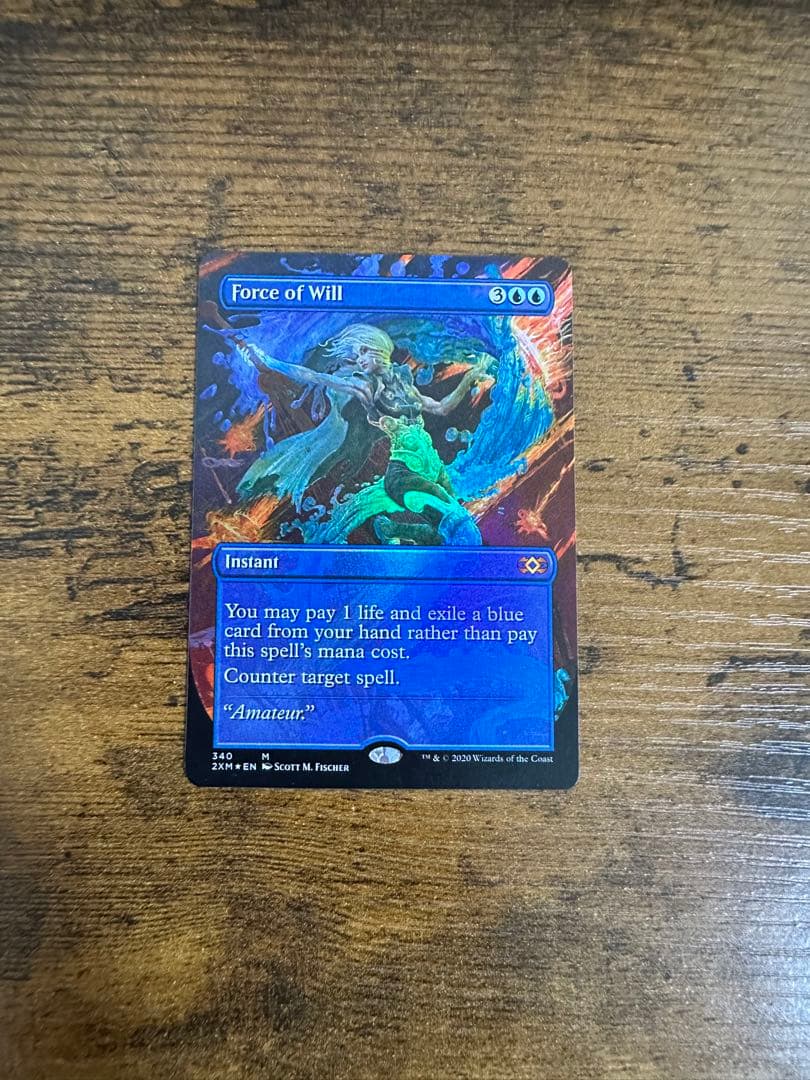 意志の力 Force of will 英語拡張foil 4枚セット