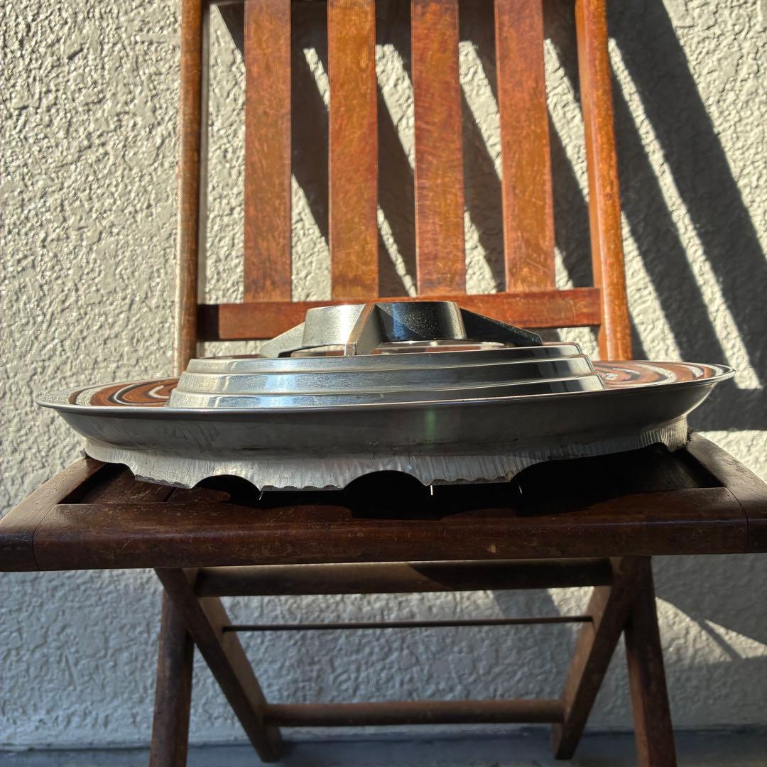 希少品！アメリカヴィンテージアメ車ホイールキャップ USAガレージ/50s60s