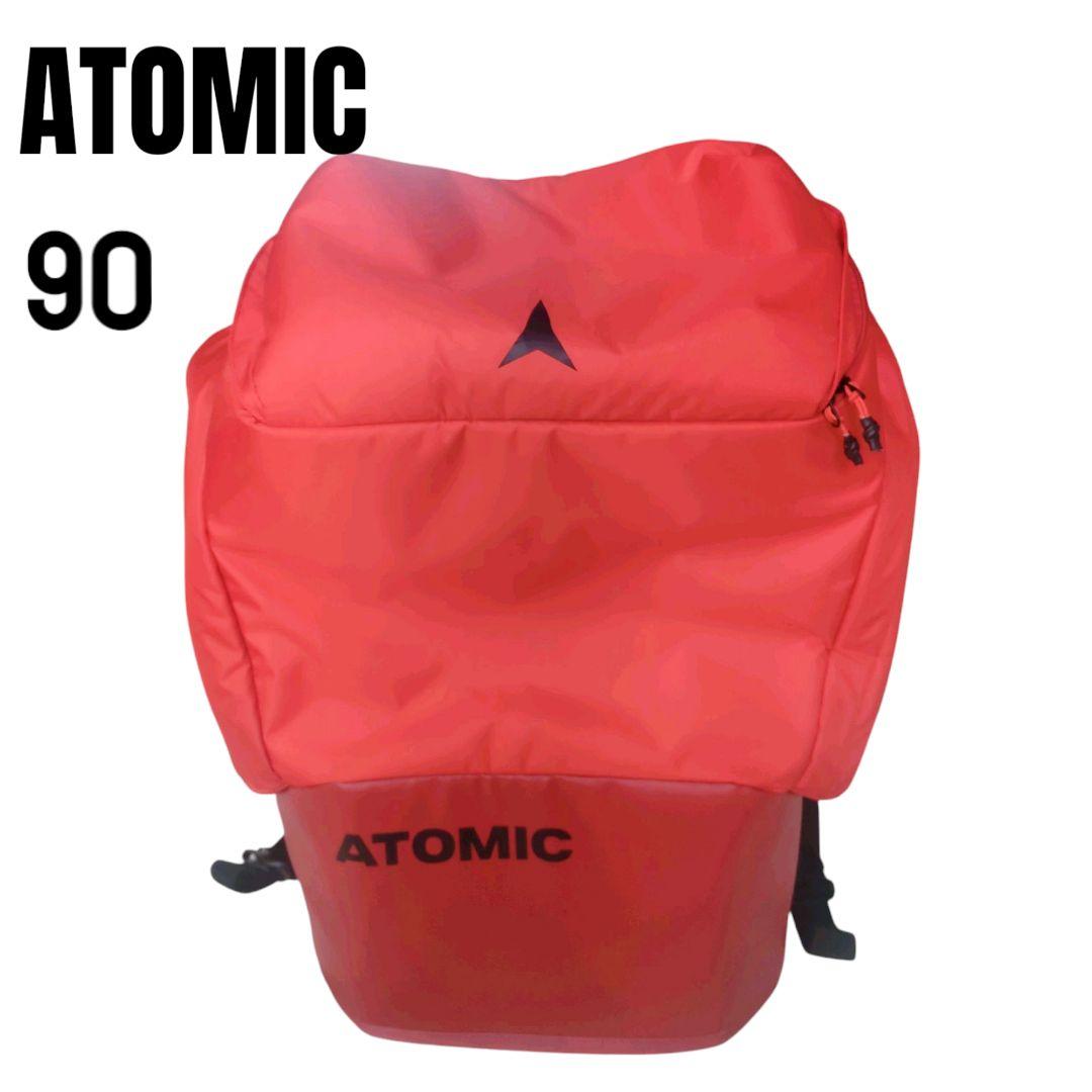 【最終値引き】 ATOMIC 90 スキー用バックパック 赤 レッドスター アトミック ATOMICバッグ・ケース