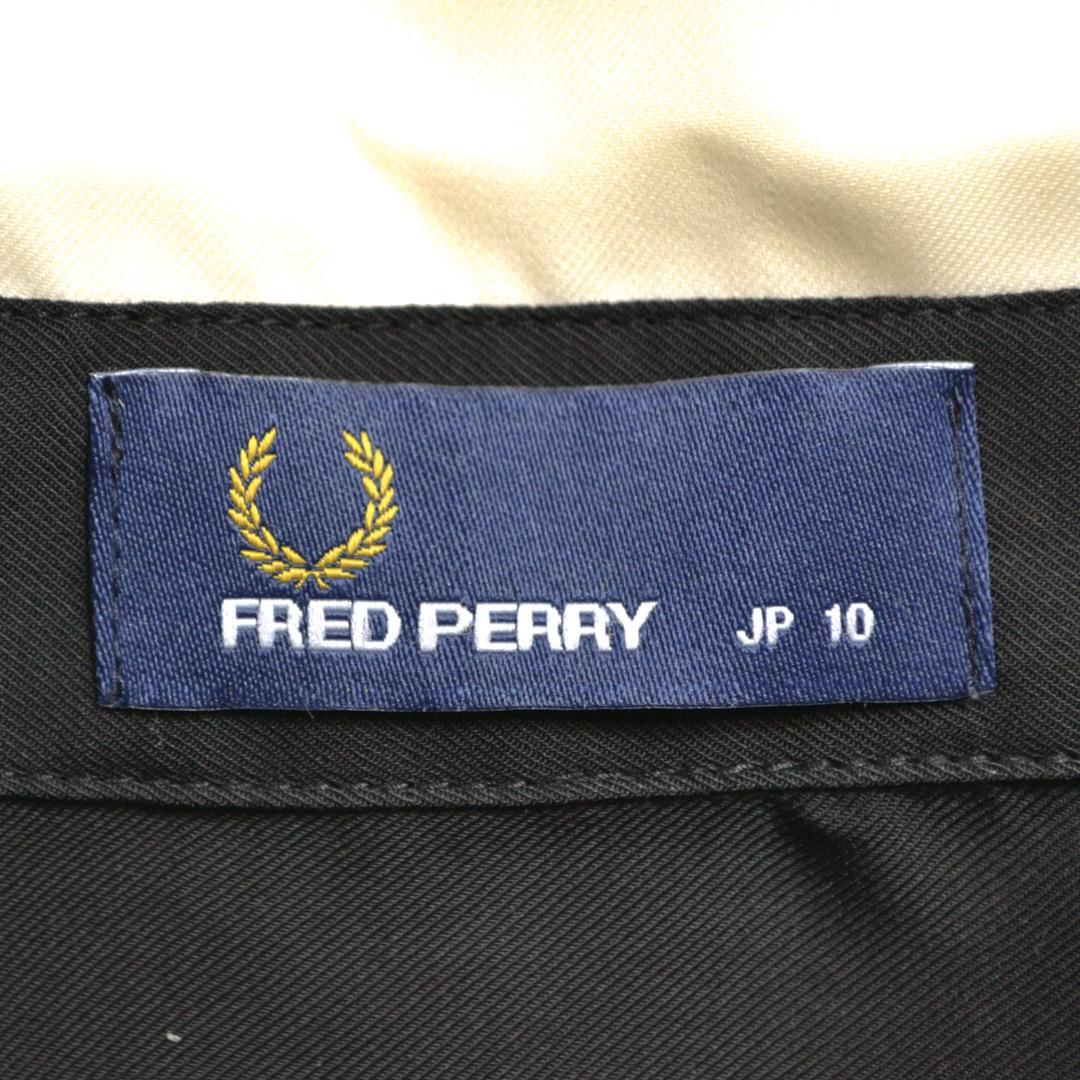 極美品】FRED PERRYフレッドペリー ピンタッククレリックシャツM黒