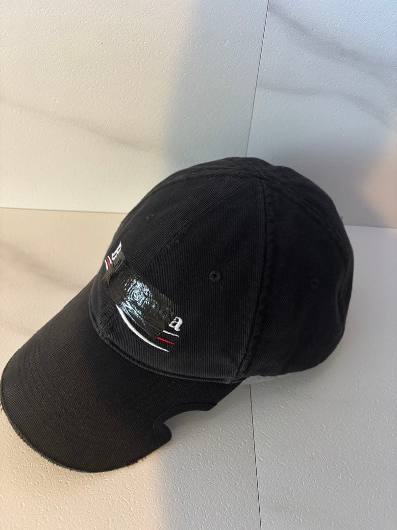 BALENCIAGA HAT GAFFER CAP テープロゴ BALENCIAGA（バレンシアガ） 【値下げ】BALENCIAGA 「Gaffer Cap