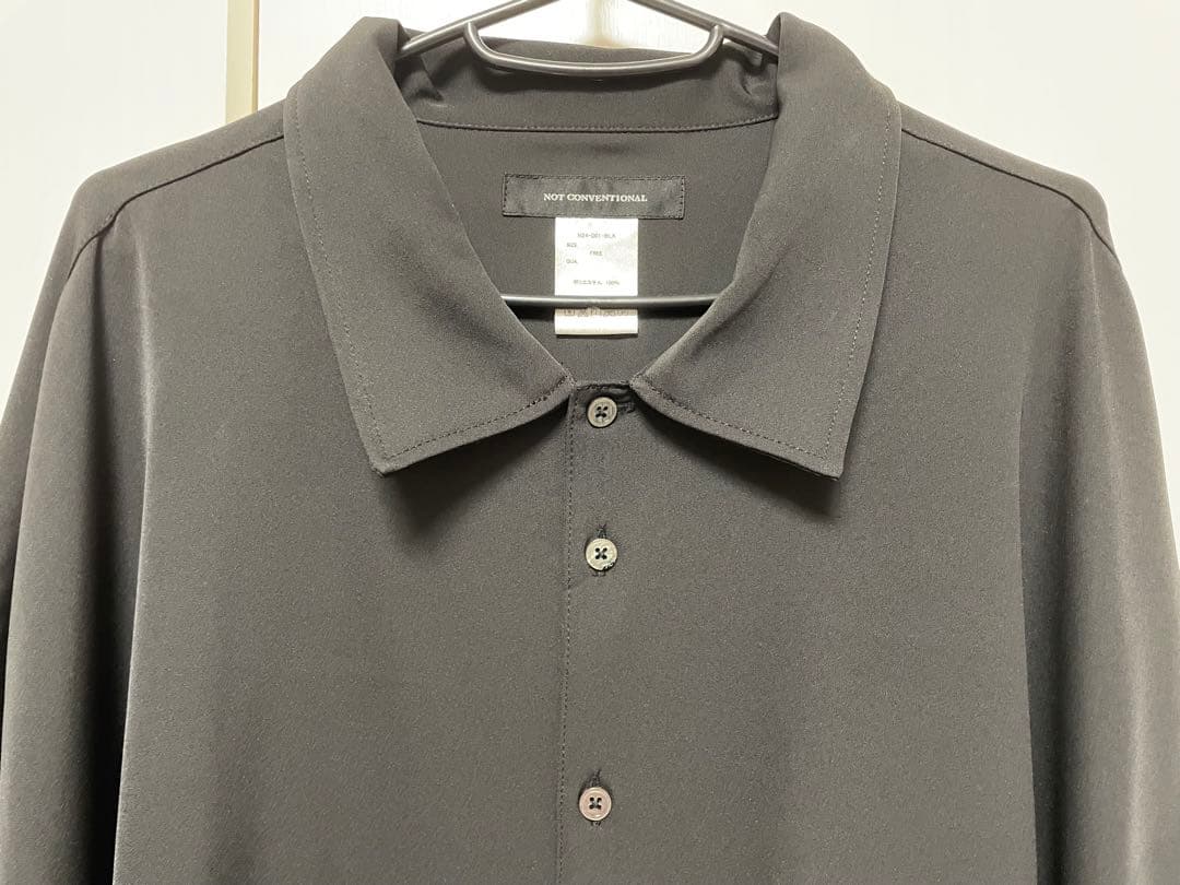 drape kimono shirt NOT CONVENTIONAL - メルカリ