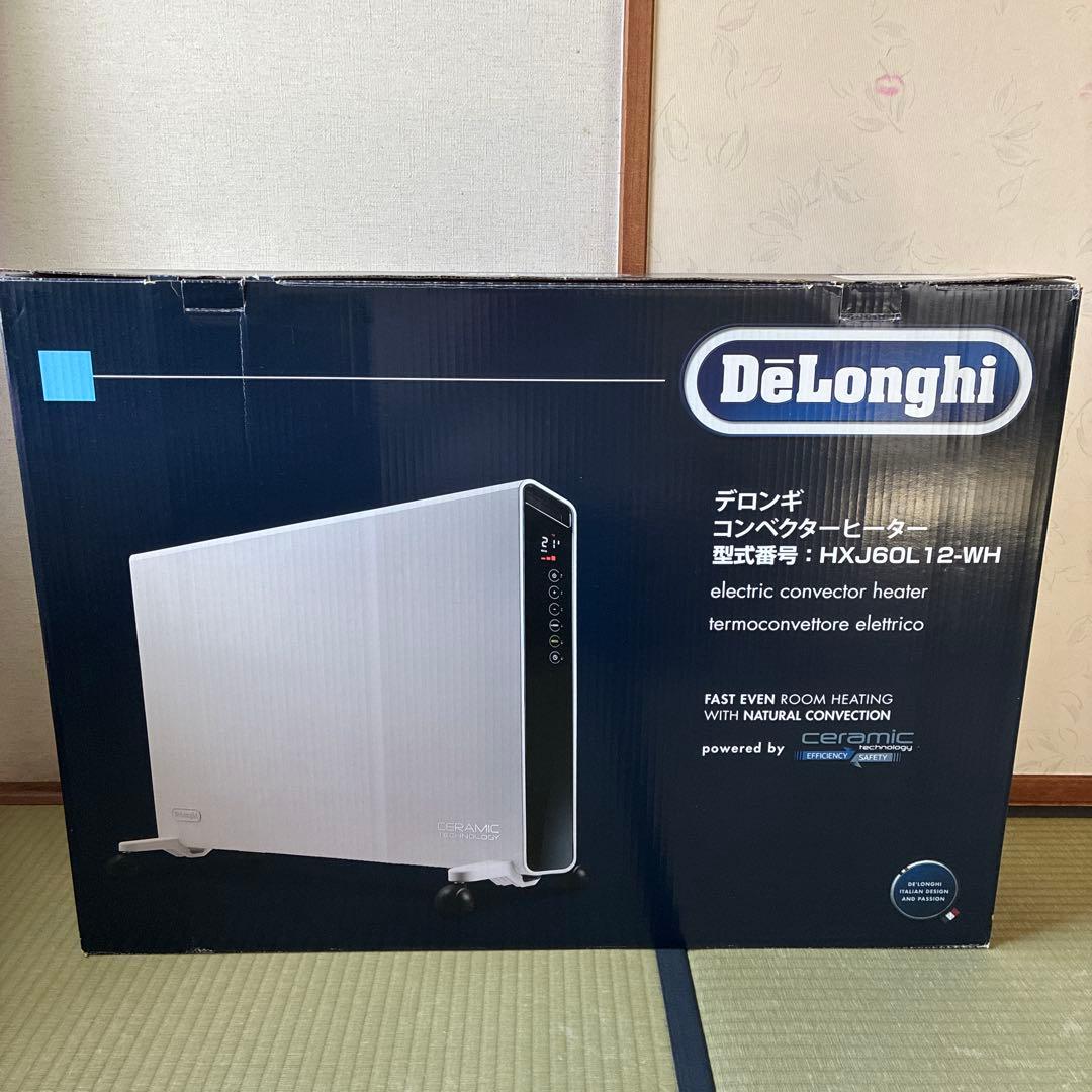 デロンギ コンベクターヒーター HXJ60L12-WH Amazon | デロンギ DeLonghi コンベクターヒーター 8～10畳まで