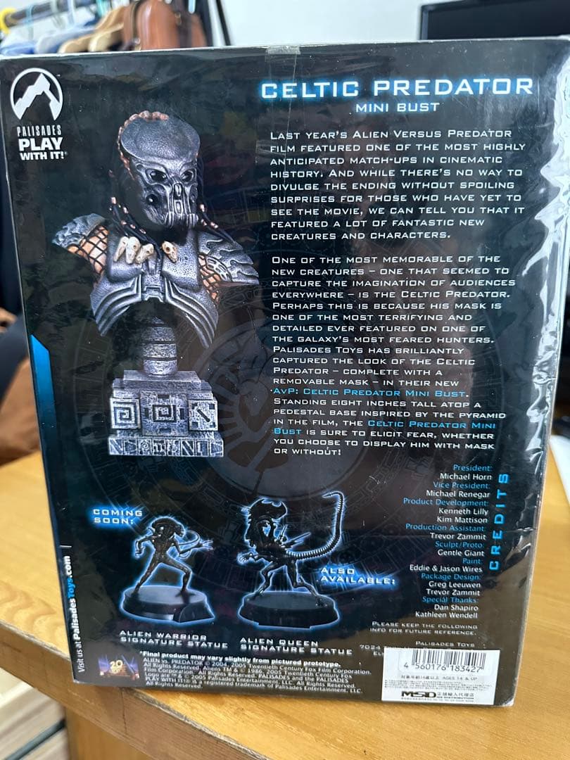 プレデター 新品未開封 セルティックプレデター ミニ バスト