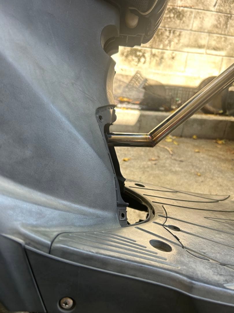 アドレスV125フレーム補強バーセンターバーワンオフワンツーアド