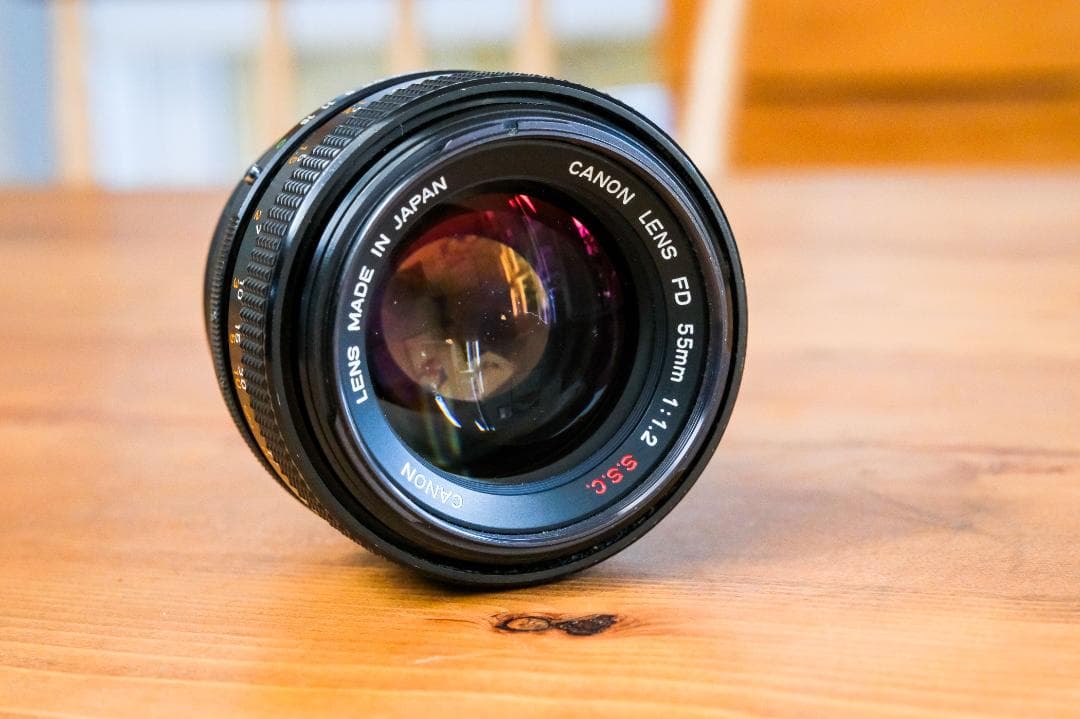 レンズ(単焦点) Canon FD 55mm f1.2 & 35-105mm f3.5-4.5