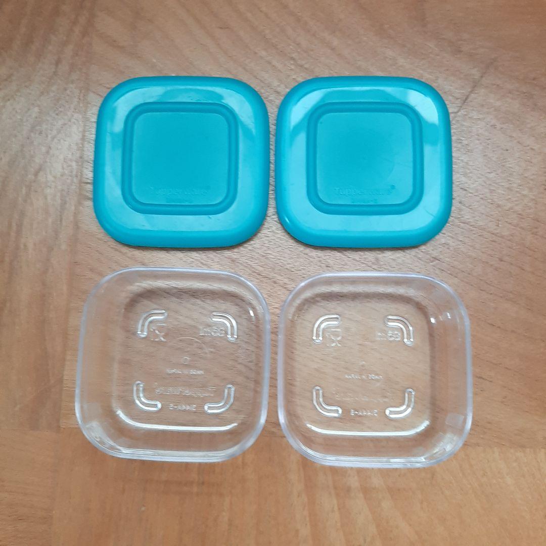 タッパーウェア クリアメイト 薄型 85ml 2個 - メルカリ