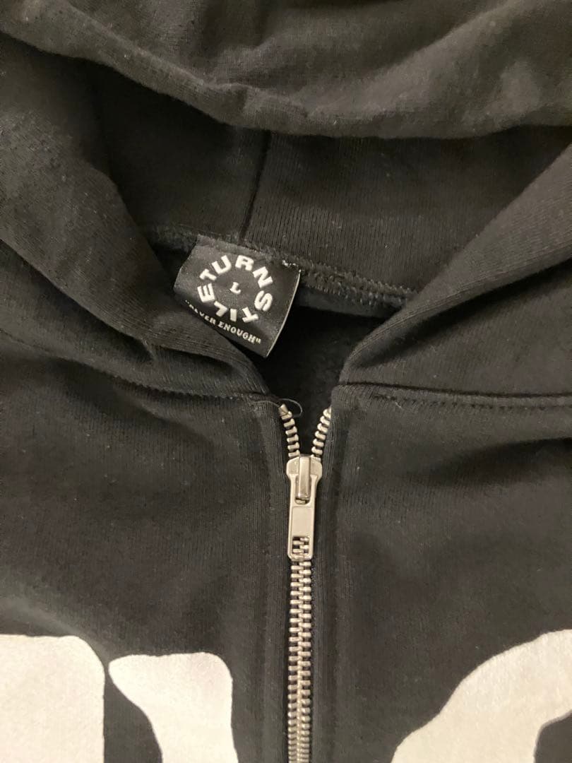 新品】TURNSTILE ターンスタイル ツアーグッズ パーカー Lサイズ 黒