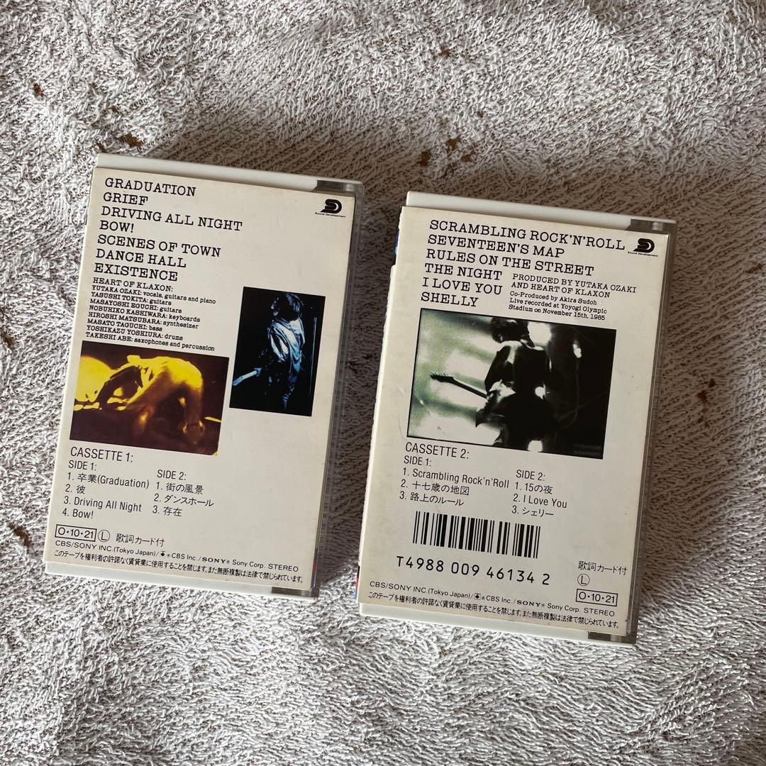 尾崎豊 LAST TEENAGE APPEARANCE カセットテープ - メルカリ