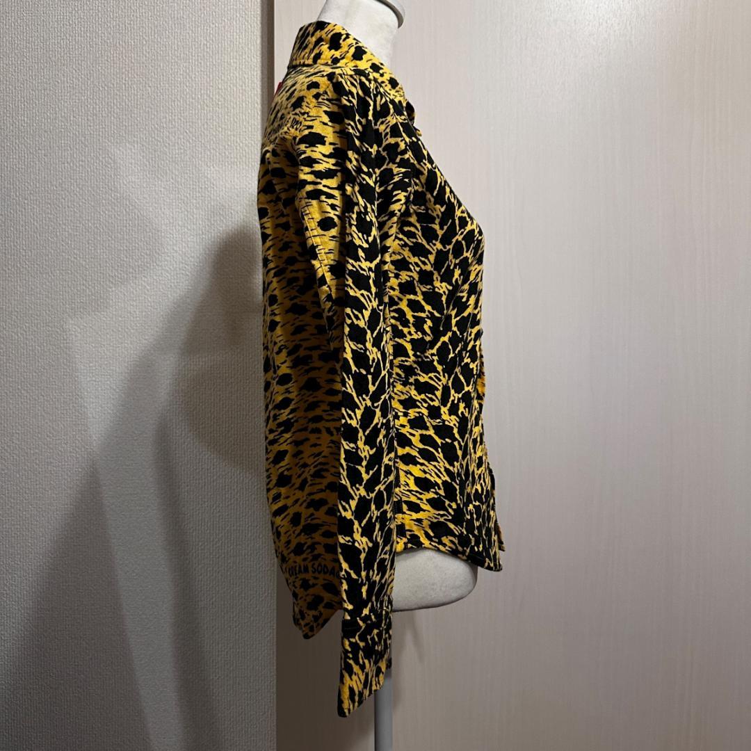 MIRACLE WOMAN　ヒョウ柄骸骨ボタン　サイズ表記なし　HR1157